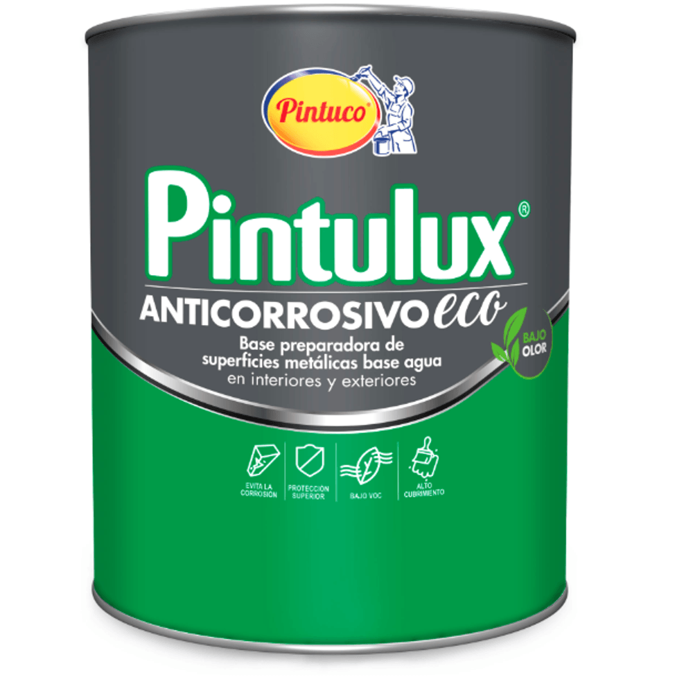 Pintura Pintulux Anticorrosivo Eco Pintuco