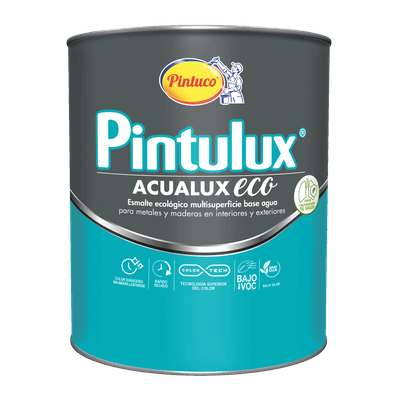 Esmalte-Pintulux-Acualux---Cuarto-de-galon